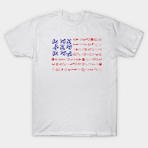 Stars and stripes tattoo T-Shirt by mailboxdisco